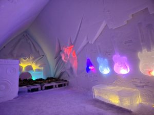 One of the Suites at the Arctic SnowHotel, Rovaniemi