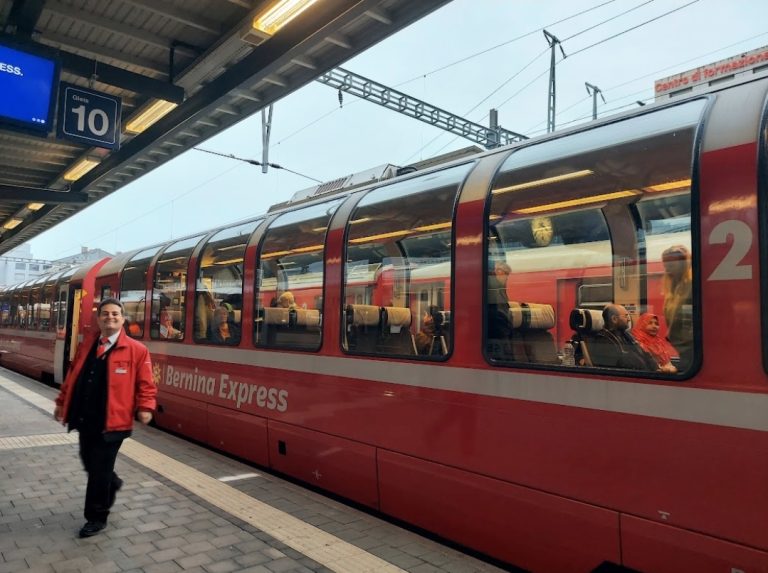 Bernina Express Train from Chur