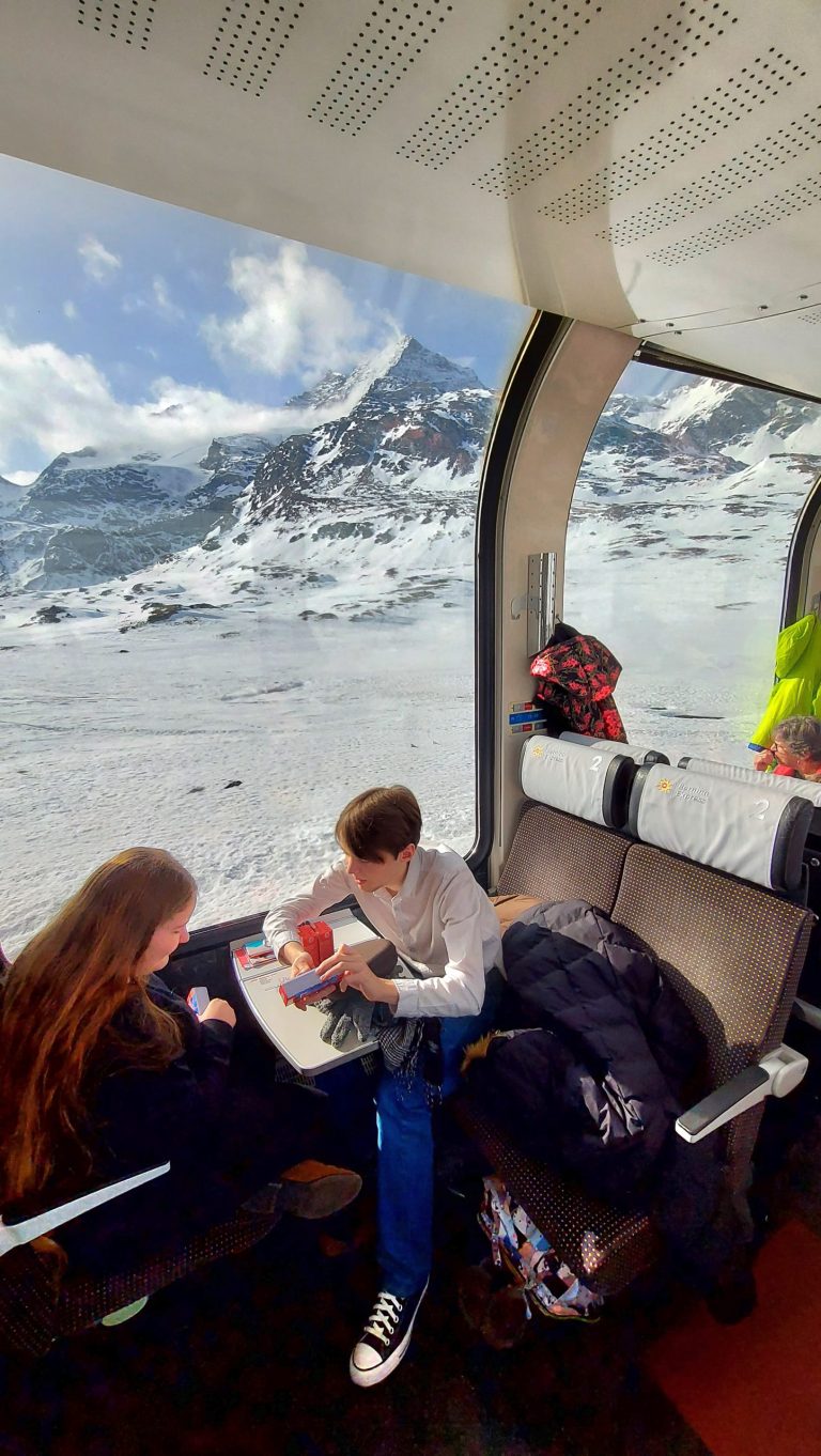 Bernina Express Panoramic Carriage