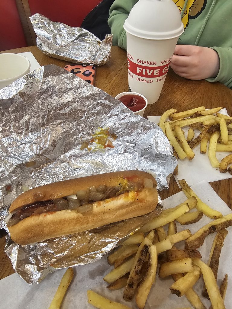 Five Guys, Disney Village, Disneyland Paris