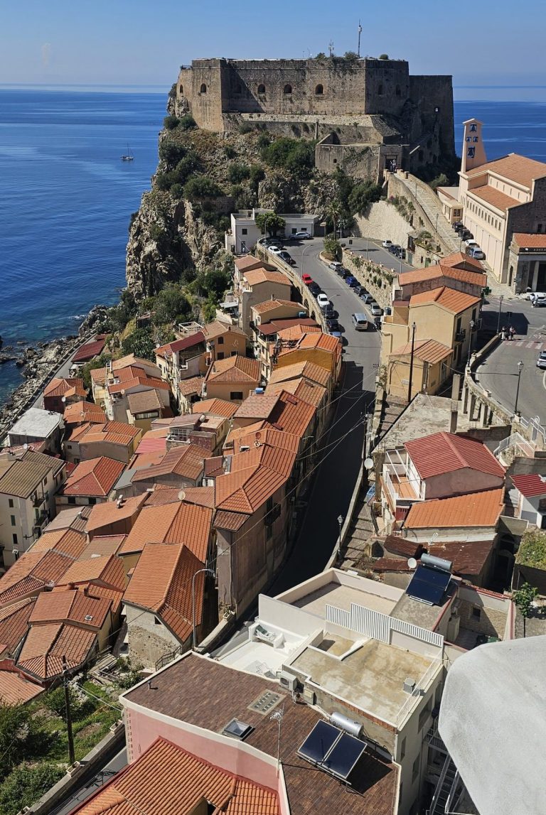 Scilla Castle view from lift