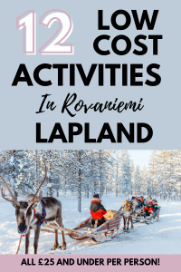 Lapland on a Budget: Low Cost & Free Activities in Rovaniemi