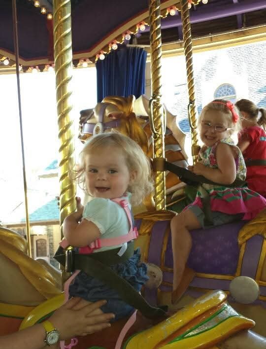 Carousel de Lancelot at Disneyland Paris suitable for babies and toddlers to ride