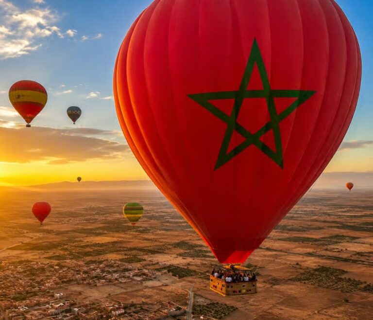 Marrakech hot air balloon trip