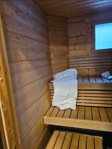 The Snow Sauna Experience at Arctic SnowHotel