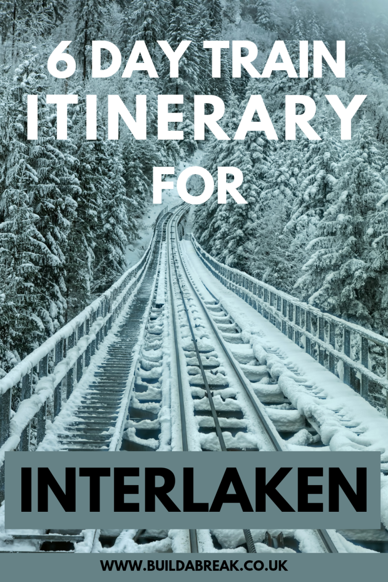 Interlaken: The Ultimate 6 Day Itinerary for Rail Fans