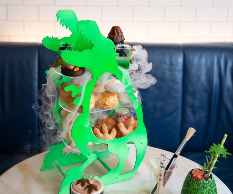 Jurassic afternoon tea in London