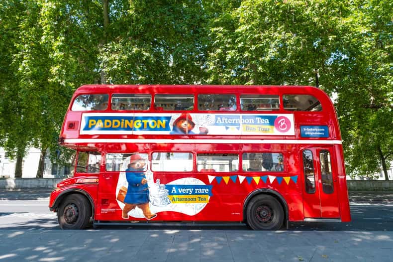 Paddington Bear bus London