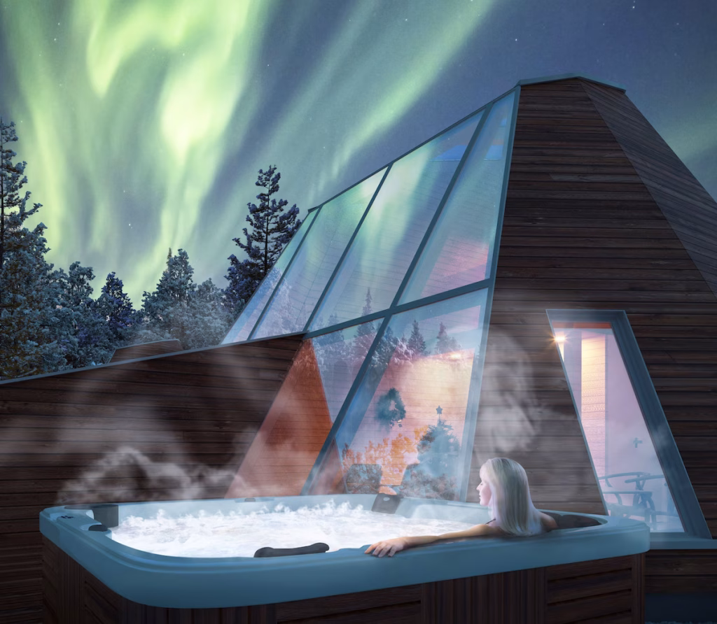 Lapland glass igloos