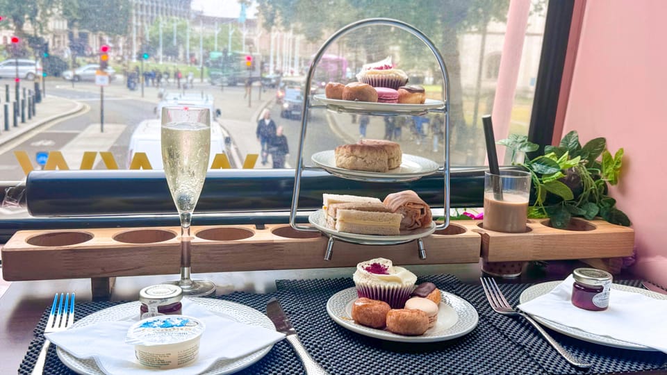 Taylor Swift afternoon tea bus London