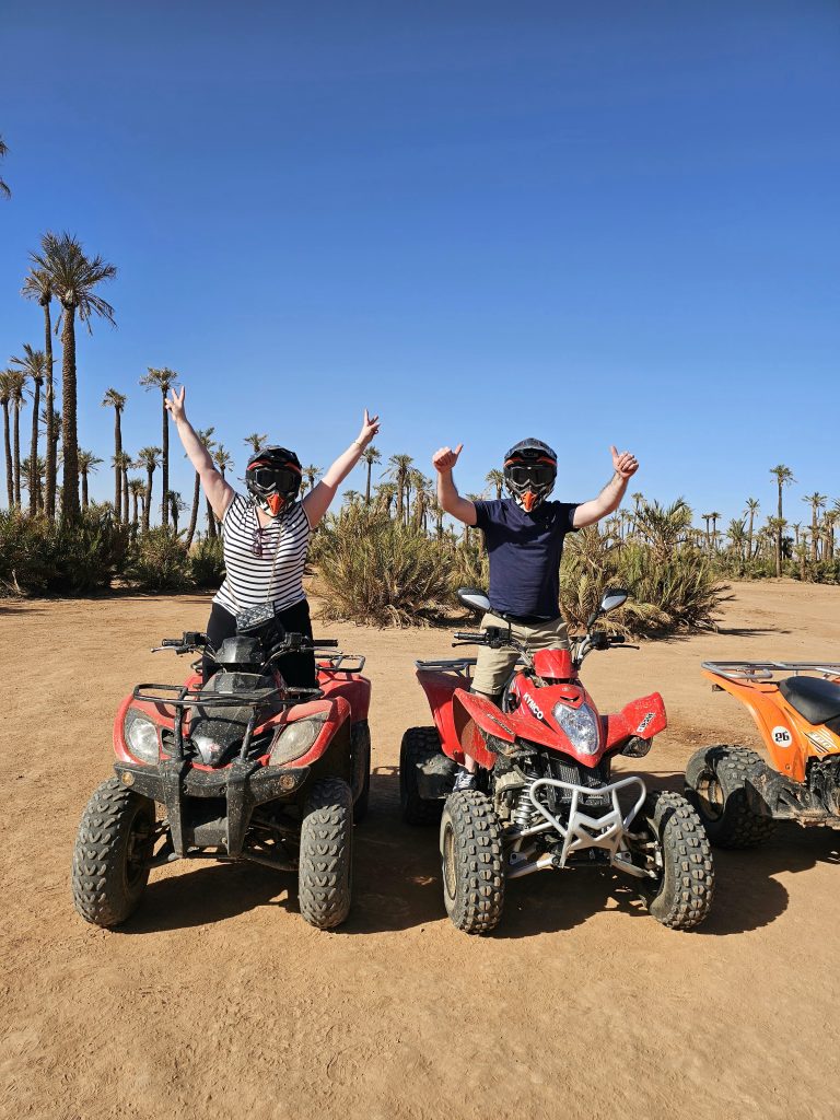 Quad biking in Marrakech with get your guide Getyourguide