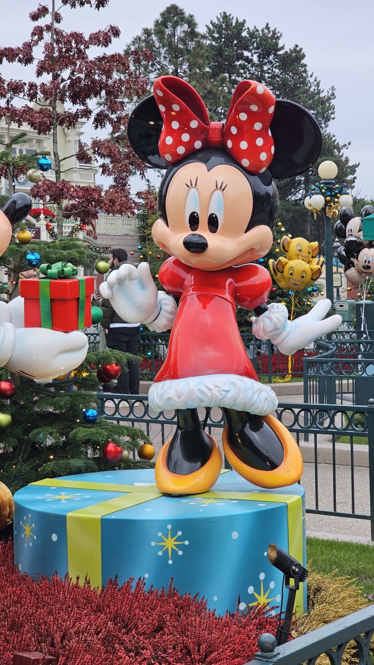 Disneyland Paris at Christmas time