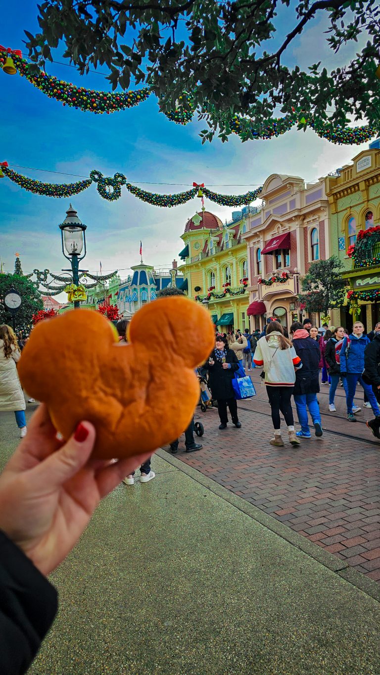 Disneyland Paris snacks Mickey Beignet with tickets for disneyland paris from getyourguide