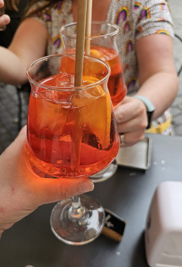 Aperol Spritz Panethon Rome