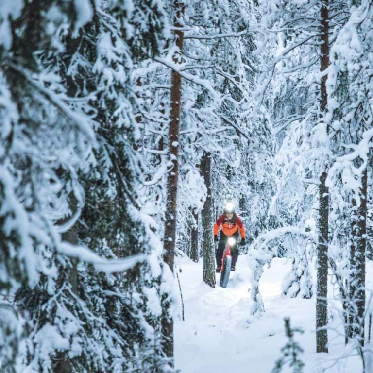 E-Fat Biking in Lapland