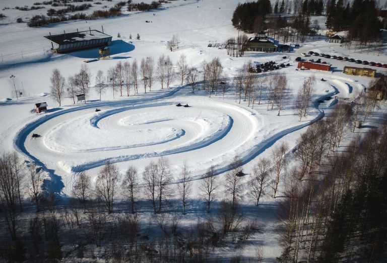 things for teens in Lapland Ice Karting