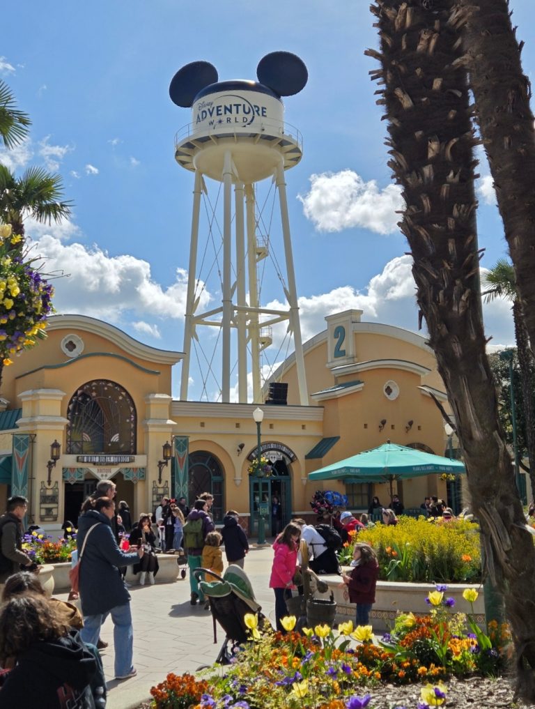 Adventure Park Entrance at Disneyland Paris