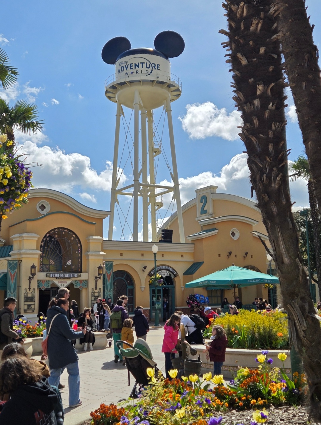 Adventure Park Entrance at Disneyland Paris