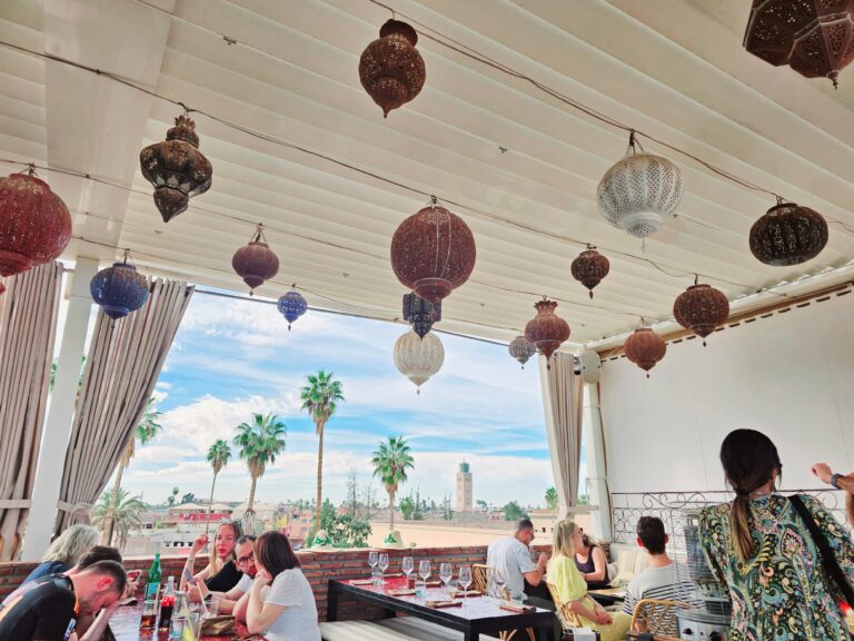 Dar Dar Rooftop Restaurant in Marrakech