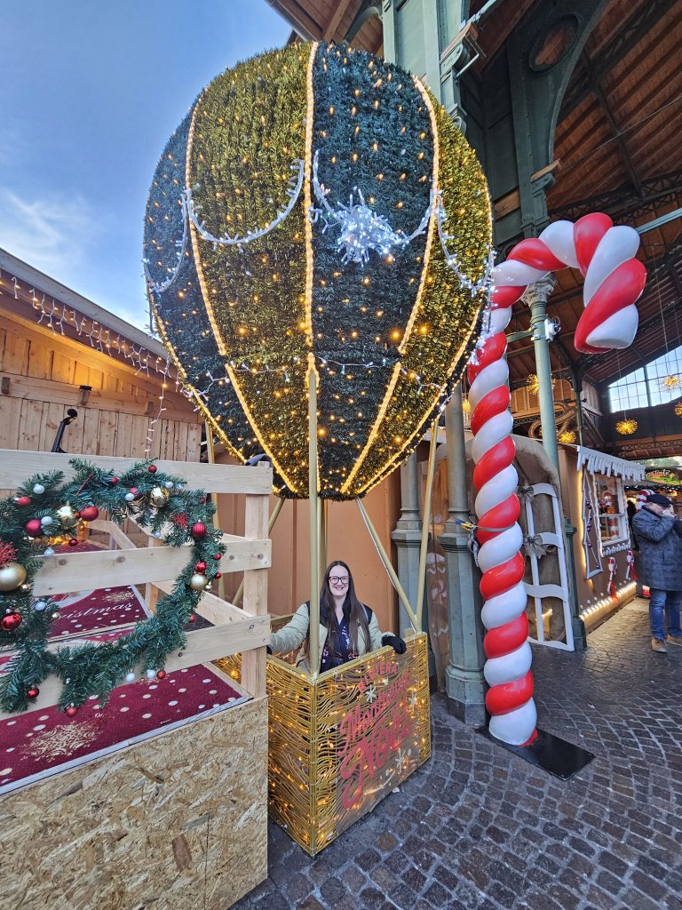 photo props at Montreux Christmas Noel