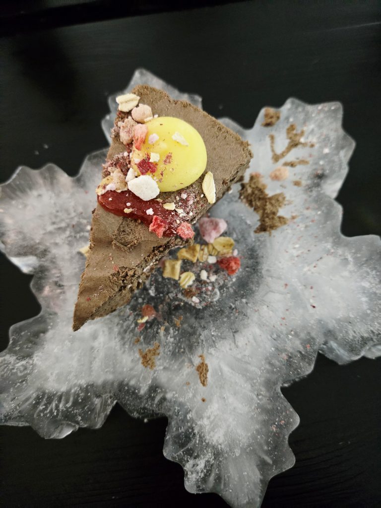 Dessert at the Arctic SnowHotel