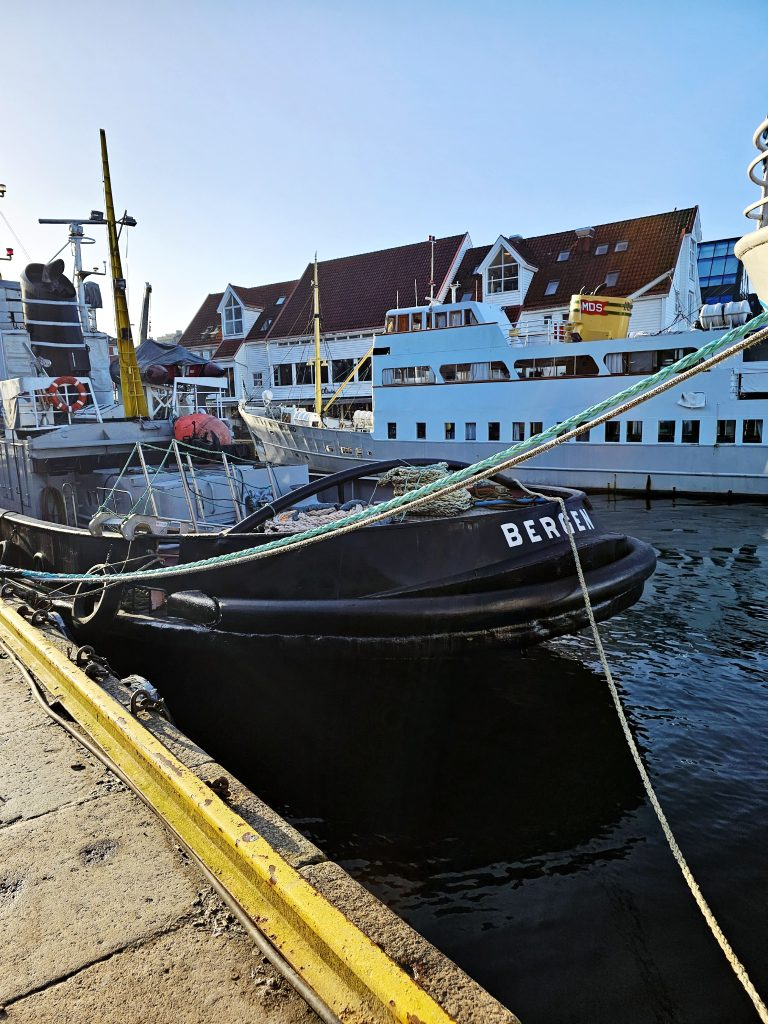 Boat in Bergen Harbour