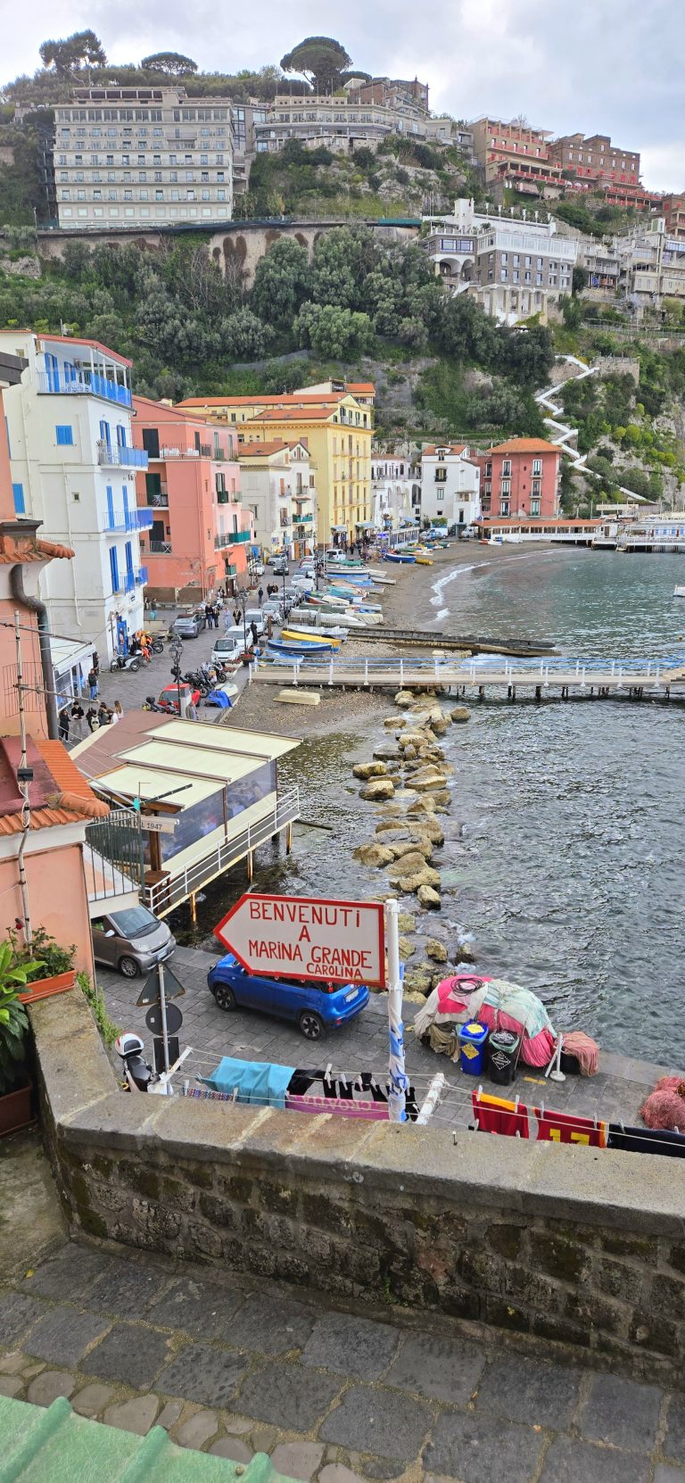 Boats and Habour at Marina Grande Sorrento