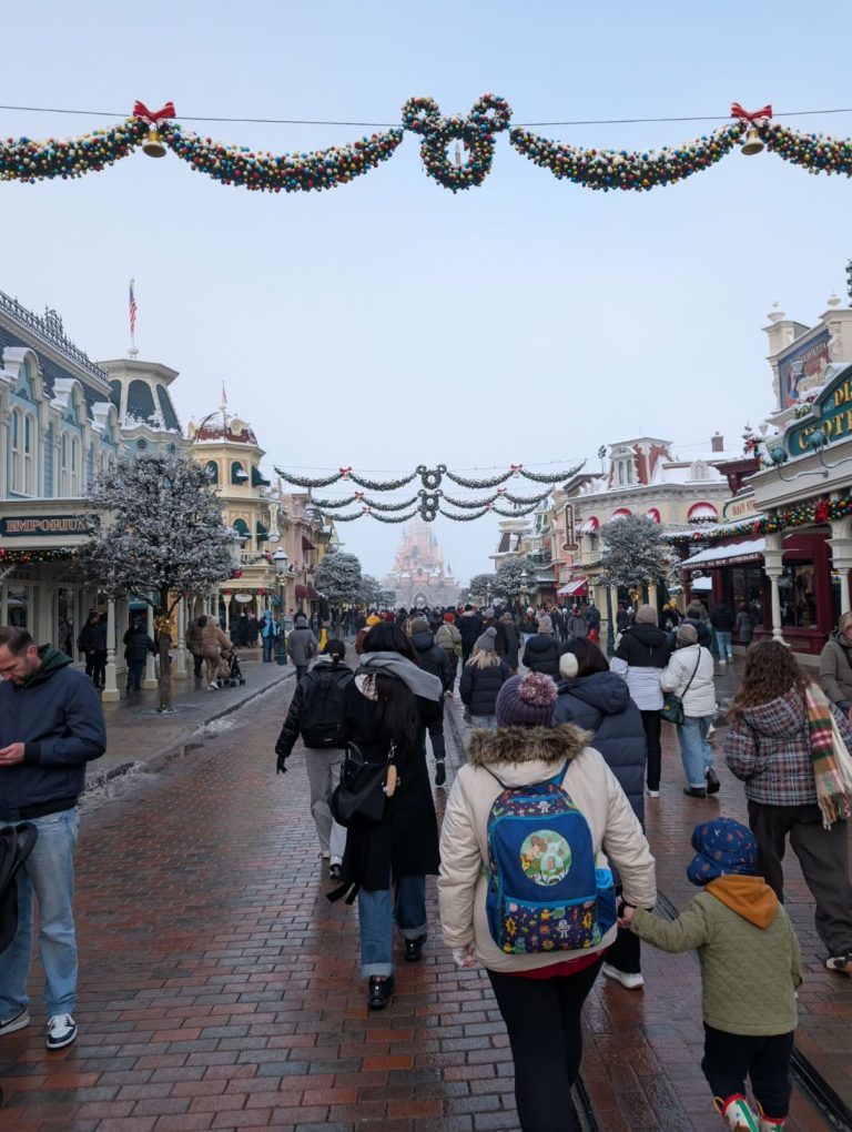 food in a backpack at Disneyland Paris