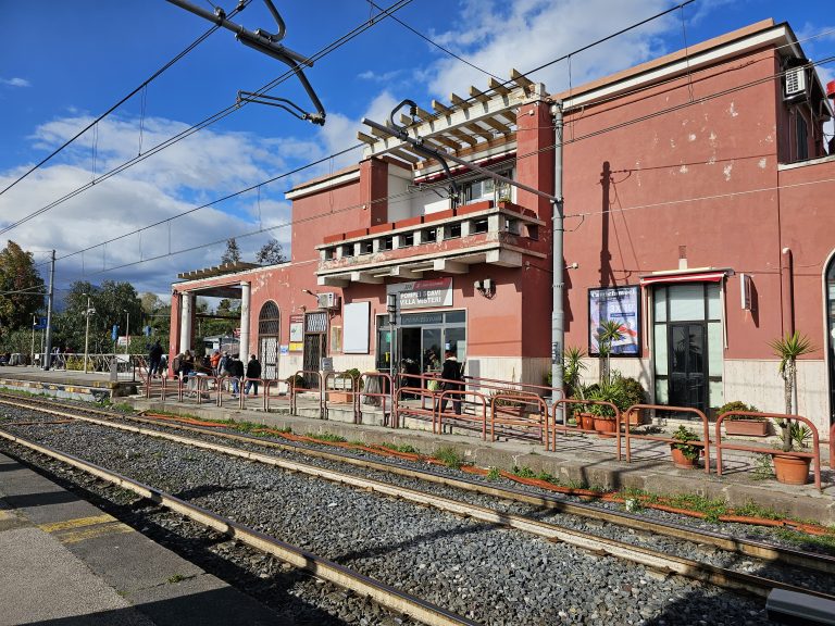 Pompeii Train Station