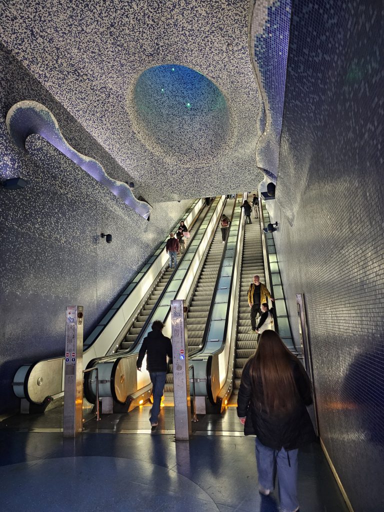 Toledo Metro station Napoli Naples