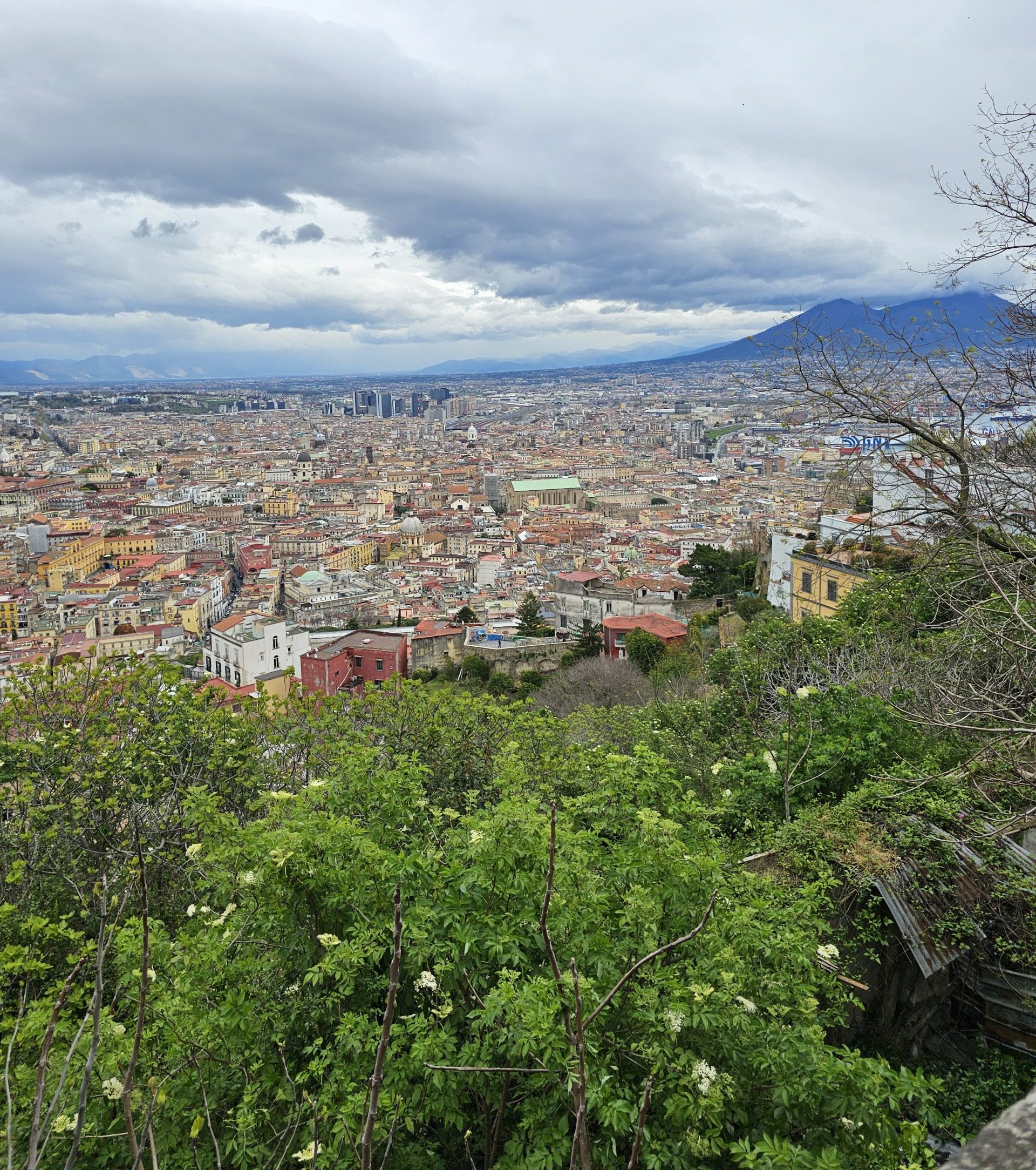 Vomero Naples - View from Castel Sant'Elmo