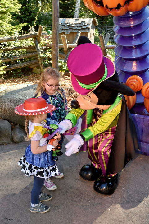 October weather in Disneyland Paris