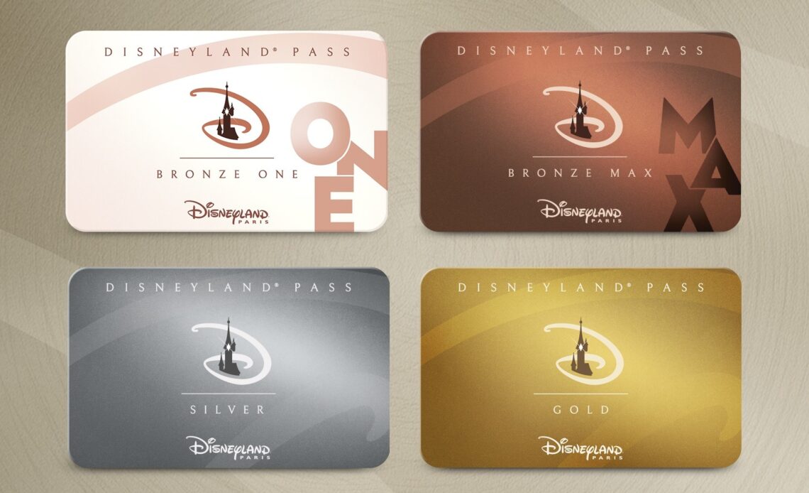 Types of annual passes at Disneyland Paris