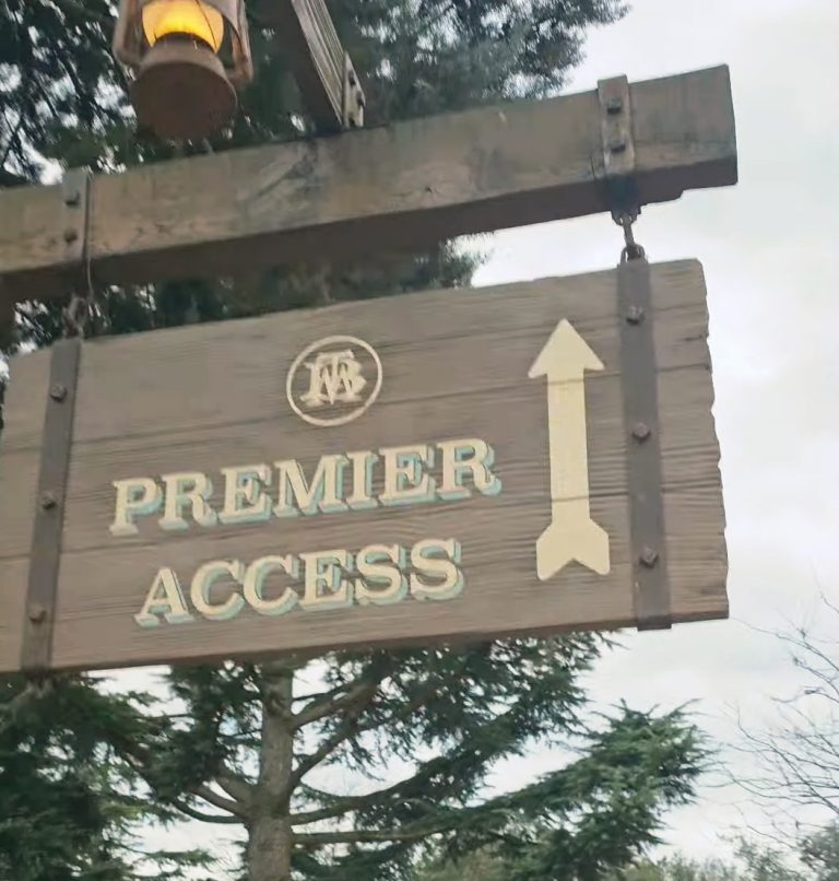 Premier Access Entrance at Disneyland Paris