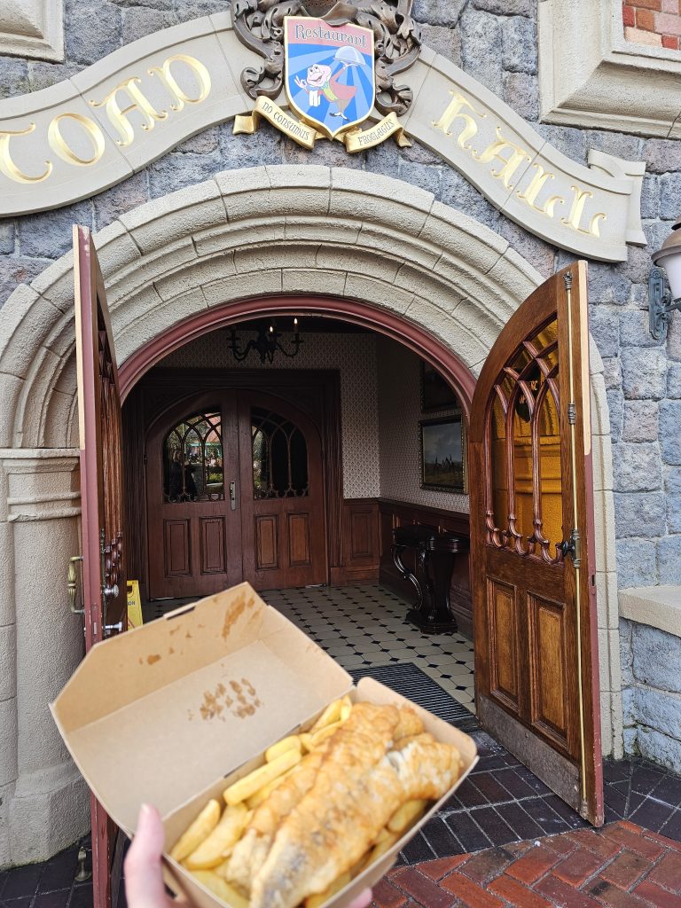 Toad Hall Fish and Chips Disneyland Paris