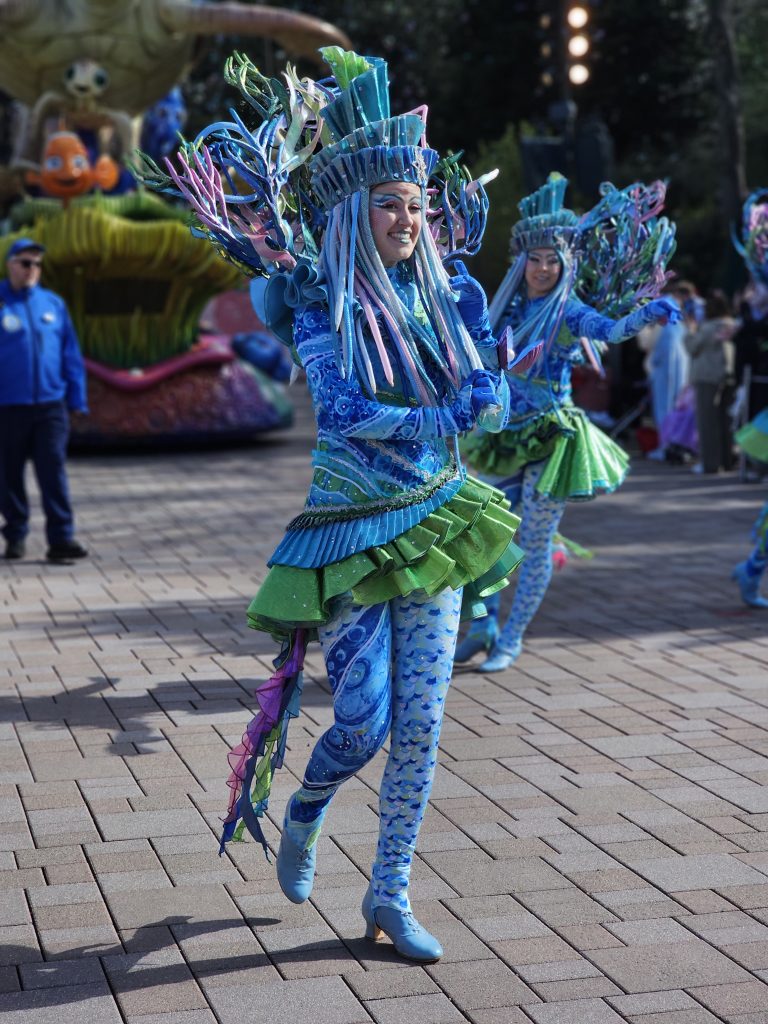 character in Disneyland Paris Parade