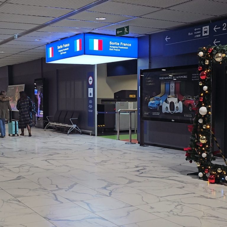 Basel Airport France Exit