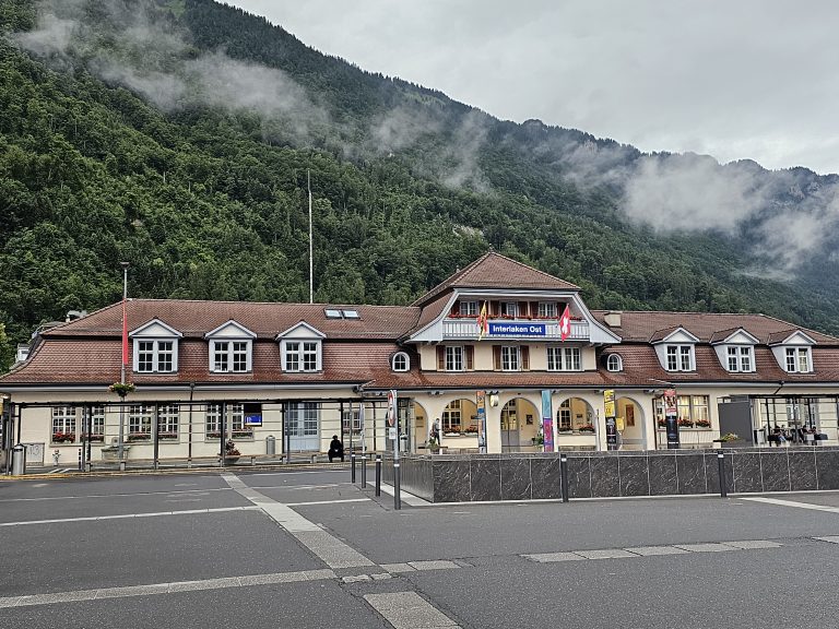 Interlaken Ost Train Station Exterior