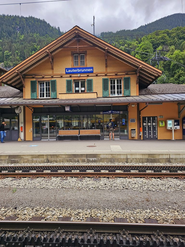Lauterbrunnen Train Station Exterior