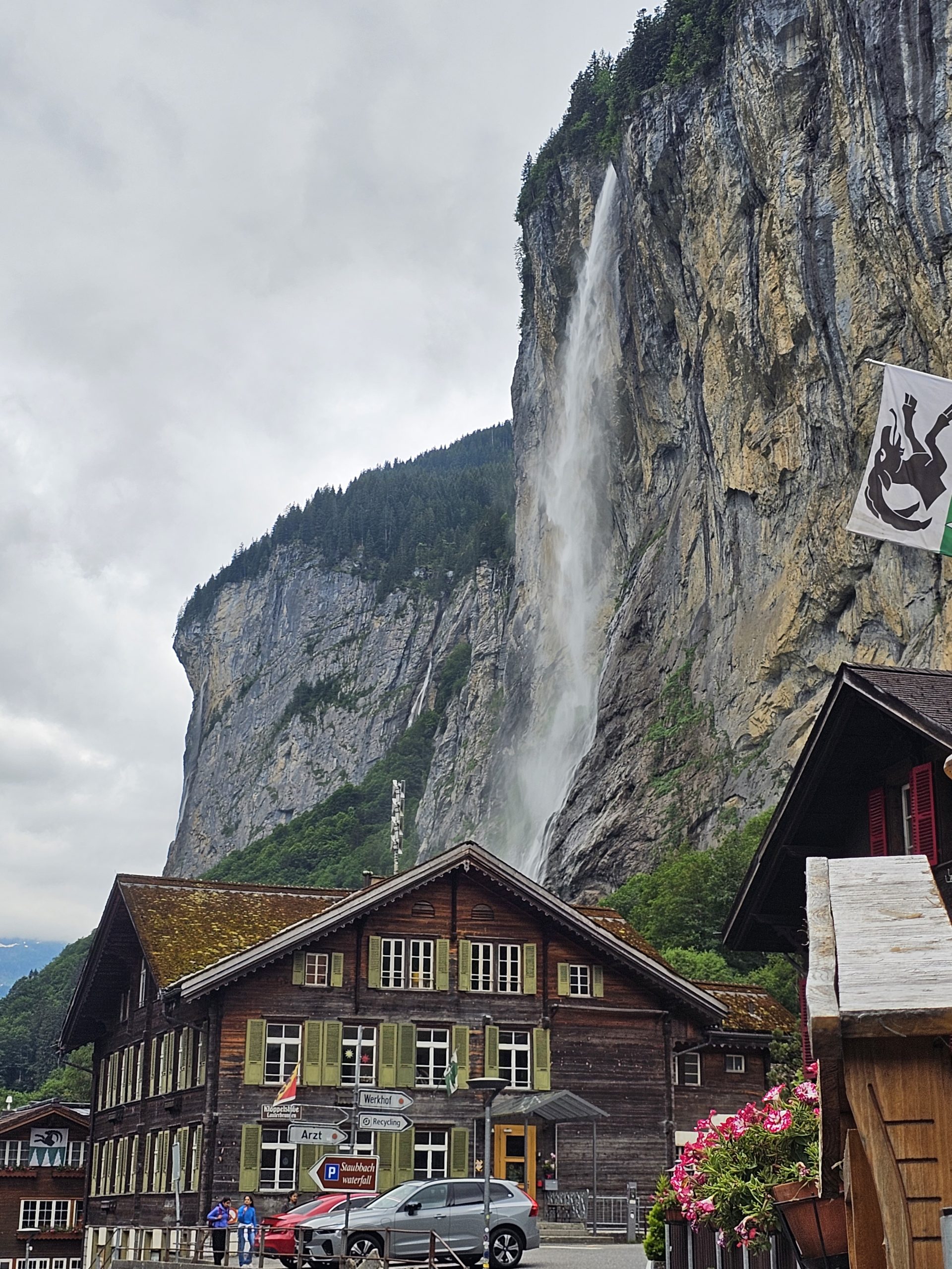Lauterbrunnen from Interlaken train