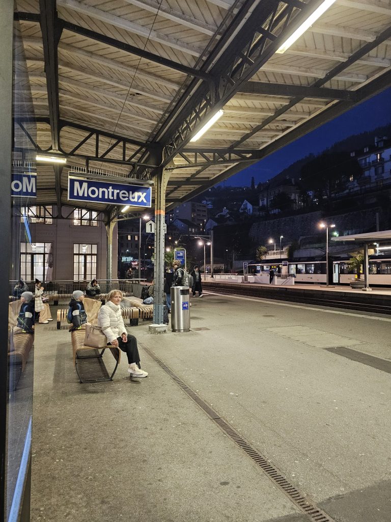 Montreux Train Station Switzerland