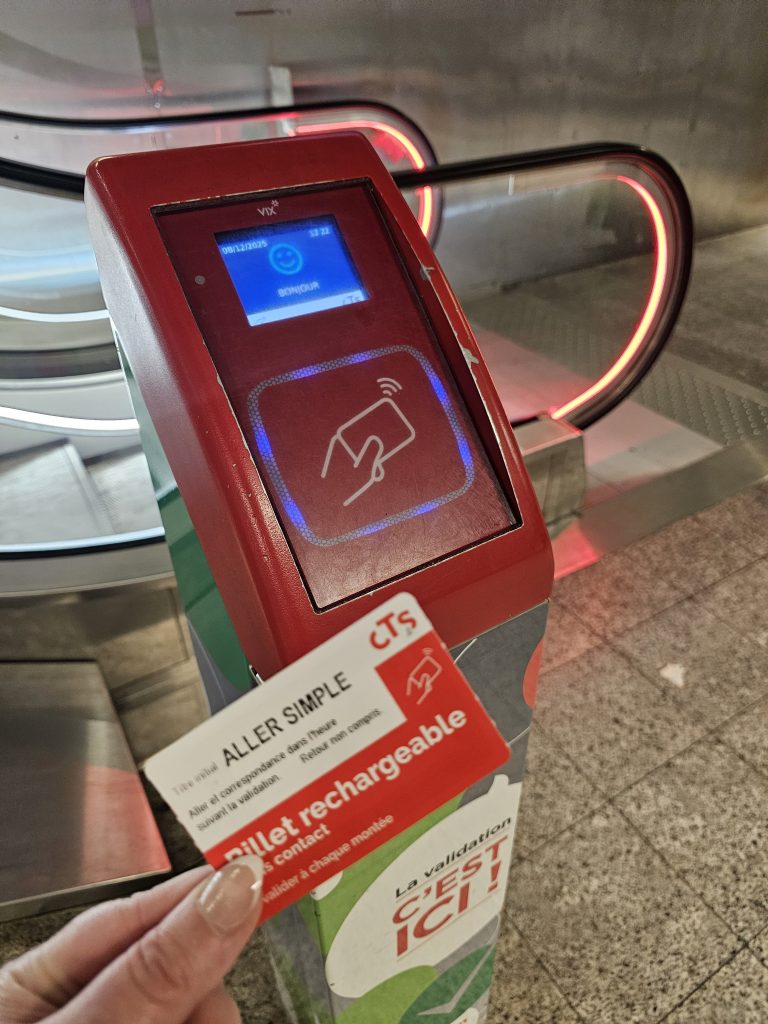 Strasbourg Tram Ticket