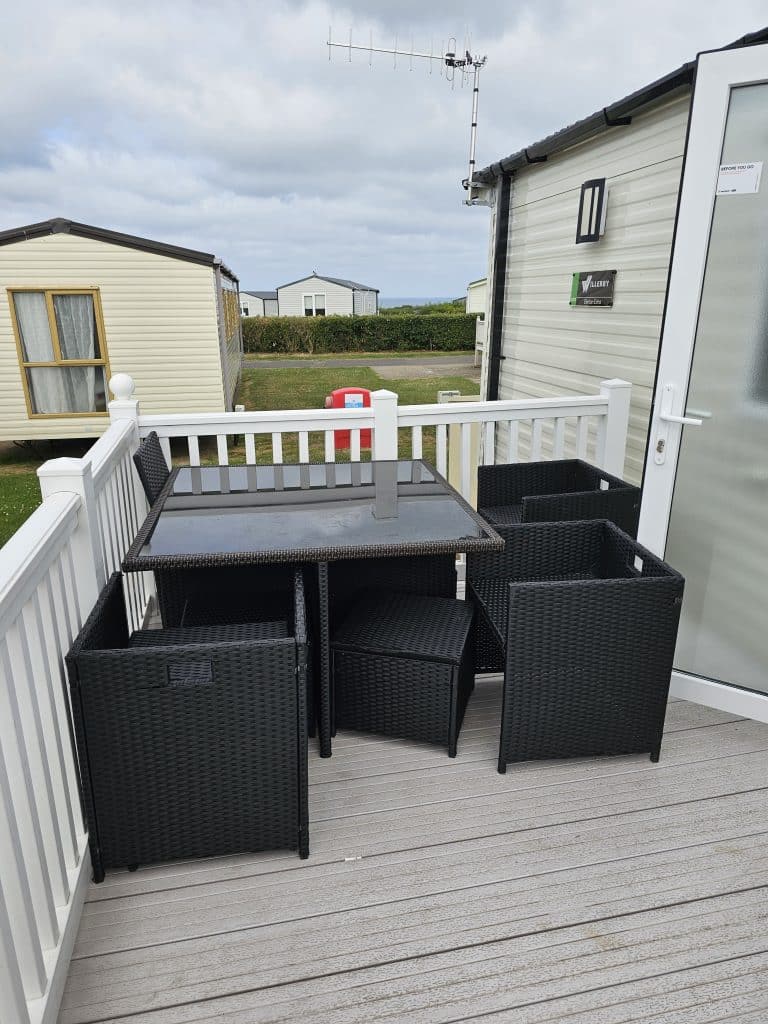 Bronze mobile home at Haven