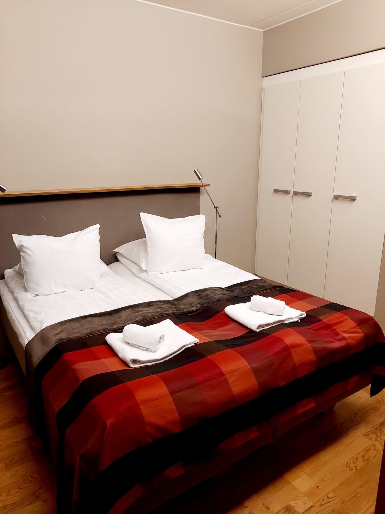 Bedroom at Levi Suites Finland