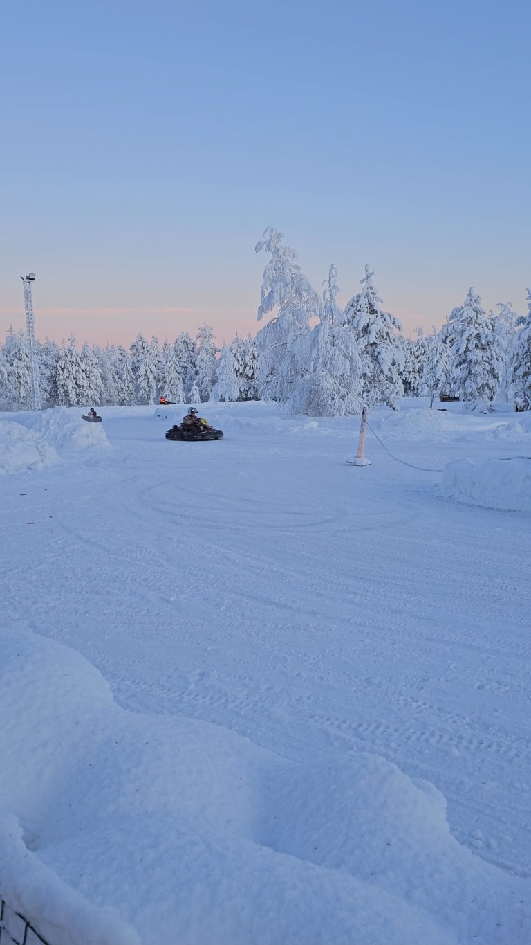 Ice Karting at Santa Claus Village