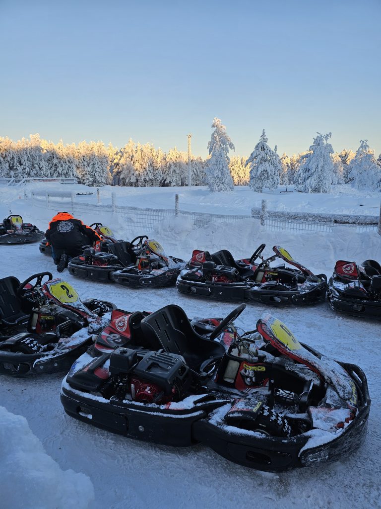Ice karting Lapland Karts