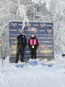 Ice karting Lapland Podium