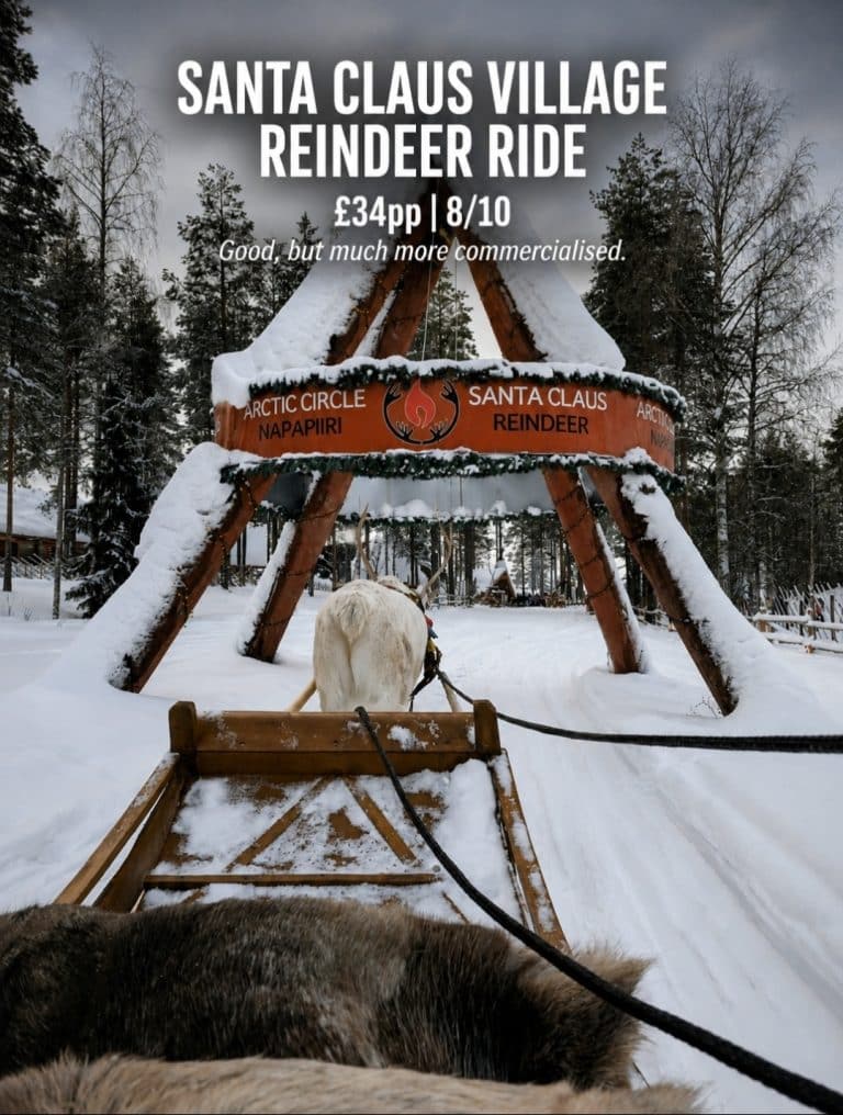 Reindeers Santa Claus Village Review