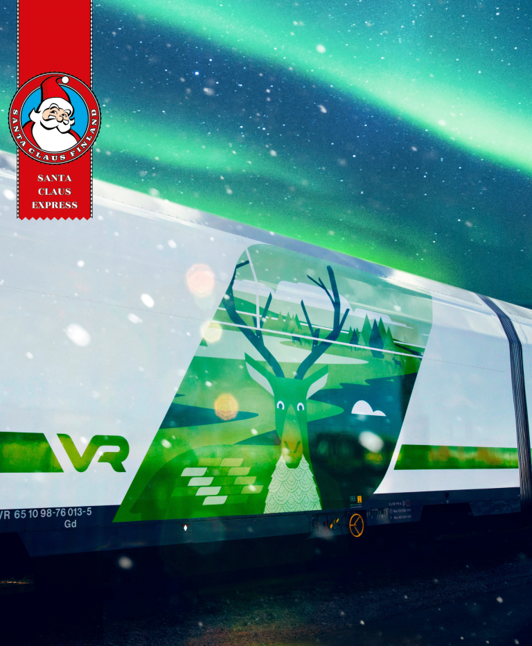 Santa Claus Express VR Train Lapland