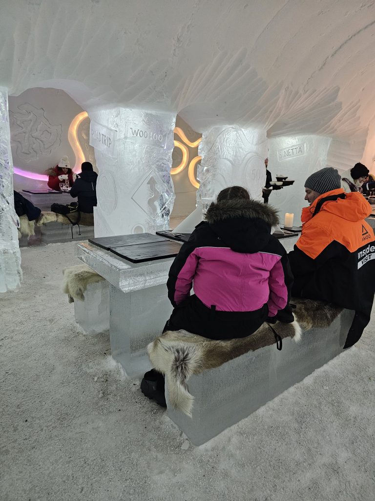is dining at an ice restaurant in Lapland worth it